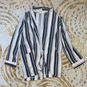 Stripped blazer